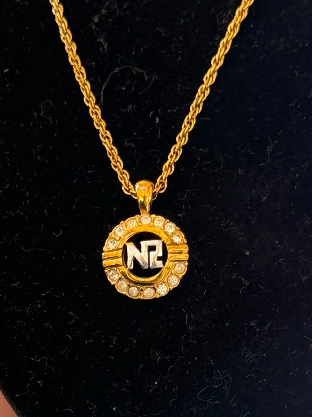 Nina Ricci Gold-Tone Necklace